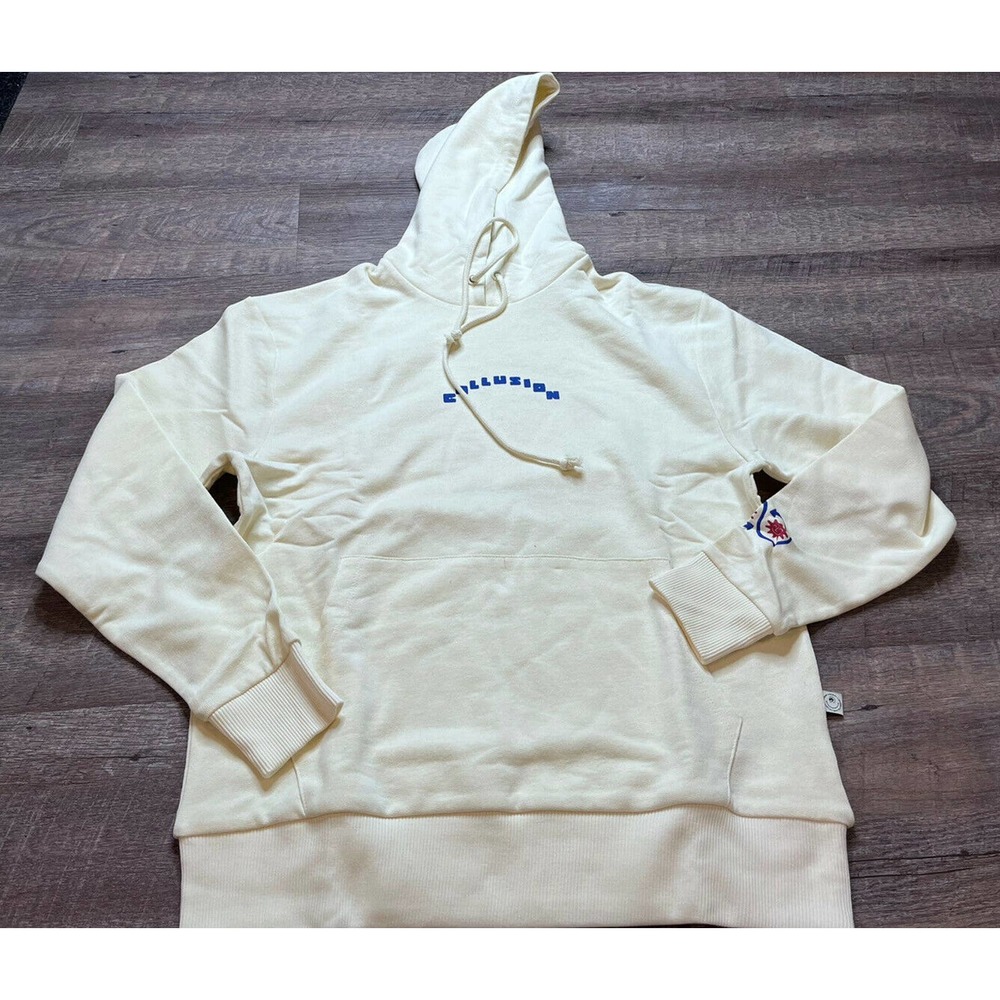 Collusion Mens Pullover Hoodie Size Medium “Positive Mind” M1